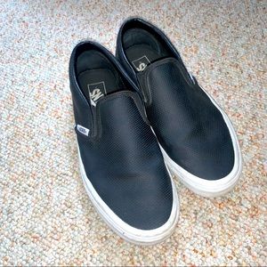 Vans Perf Leather Slip On
